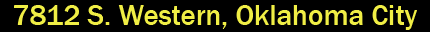 Rawson Music OKC Address 7812 S. Western