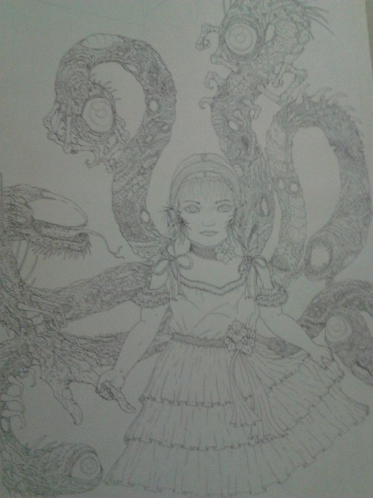 Dos dibujos. Dos dibujos.