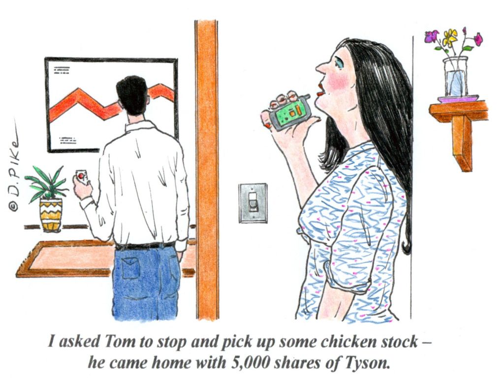 Financial Cartoon of the Week: Stock Junkie1024 x 783