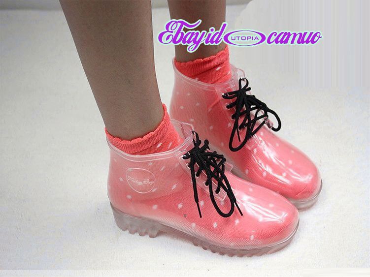 women's rain boots wedge heel