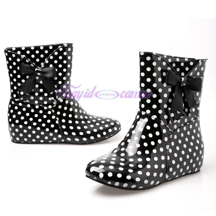 wedge heel rain boots