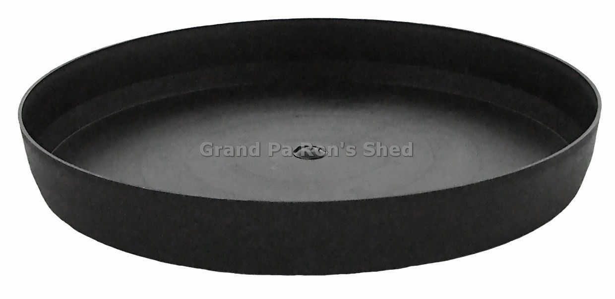 330mm Black Plastic Plant Pot Saucers Pack of 20 eBay