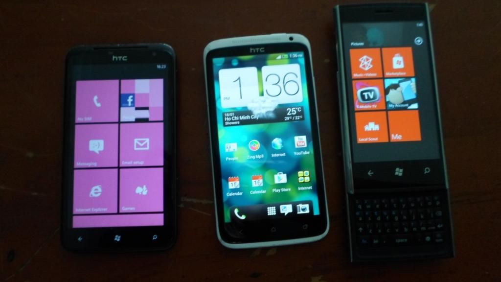 HTC one X 32G = 1T7; Titan = 1T6 và Dell Venue Pro = 1T5 !!! - 1