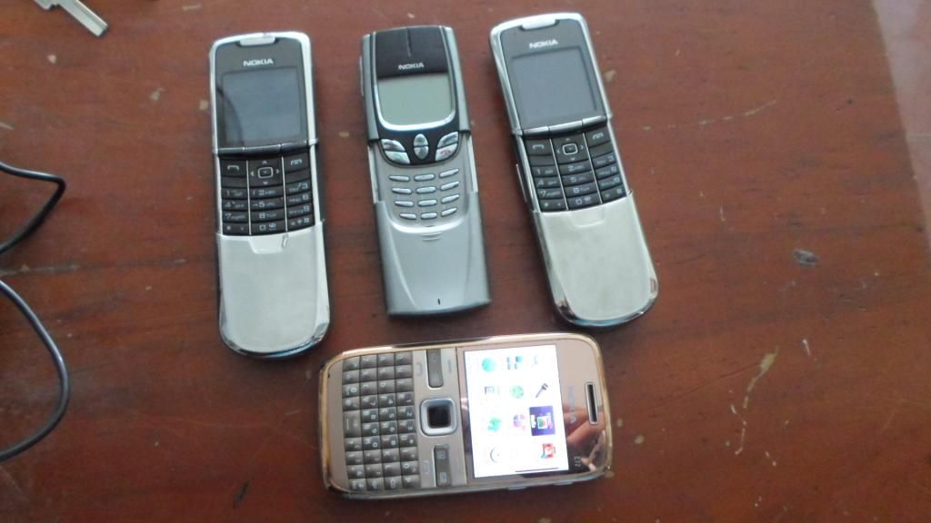 NOKIA 8800 special edition; 8801; 8850; E72 Gold ....!! Máy zin, đẹp lung linh - 1