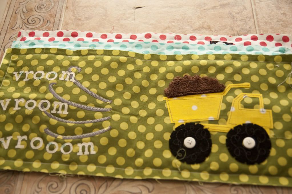 Baby Boy DIY Texture Book featured by top US quilter, Lella Boutique