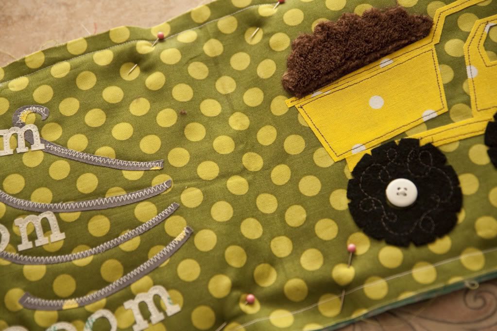 Baby Boy DIY Texture Book featured by top US quilter, Lella Boutique