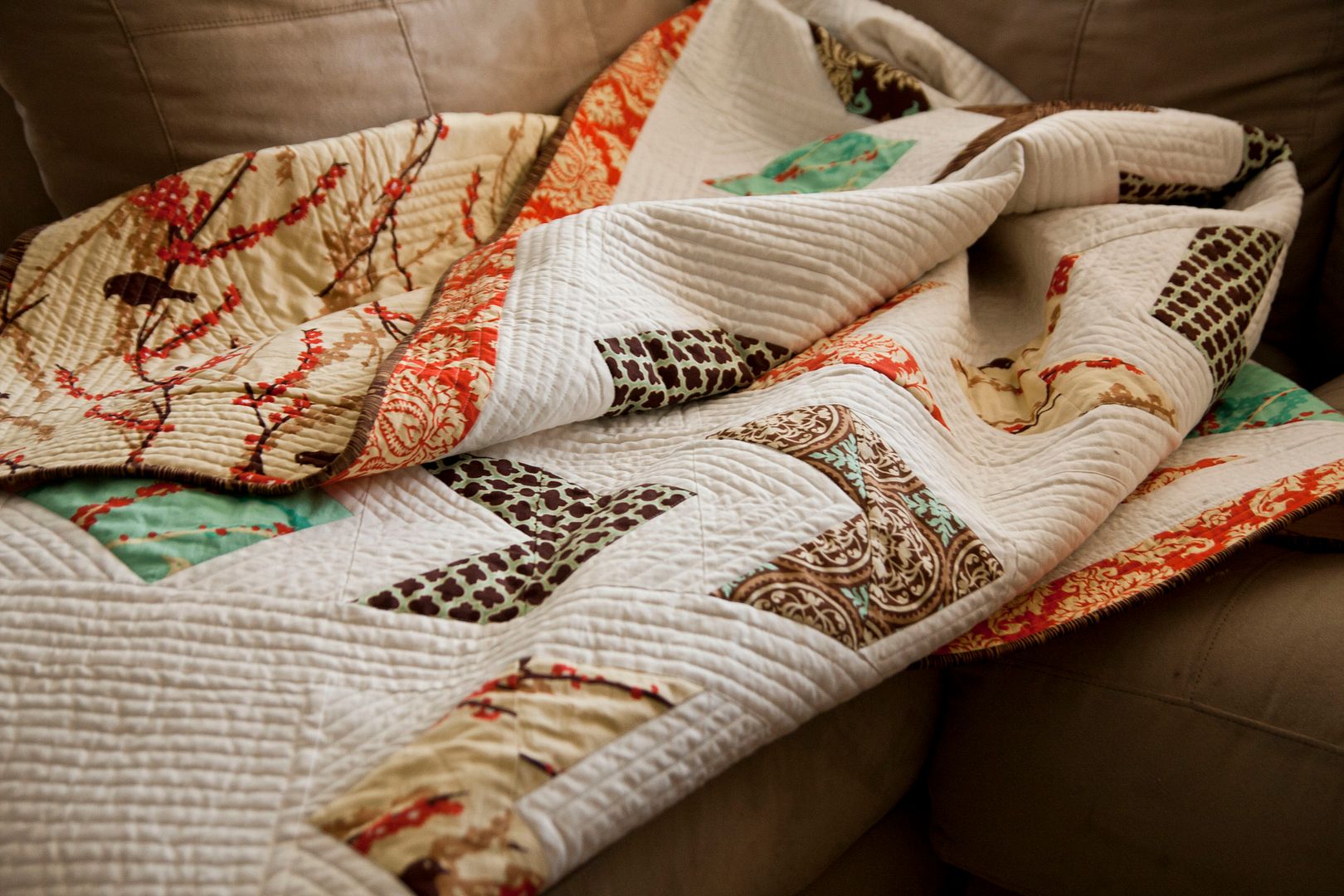 Lella Boutique: Meander quilt pattern