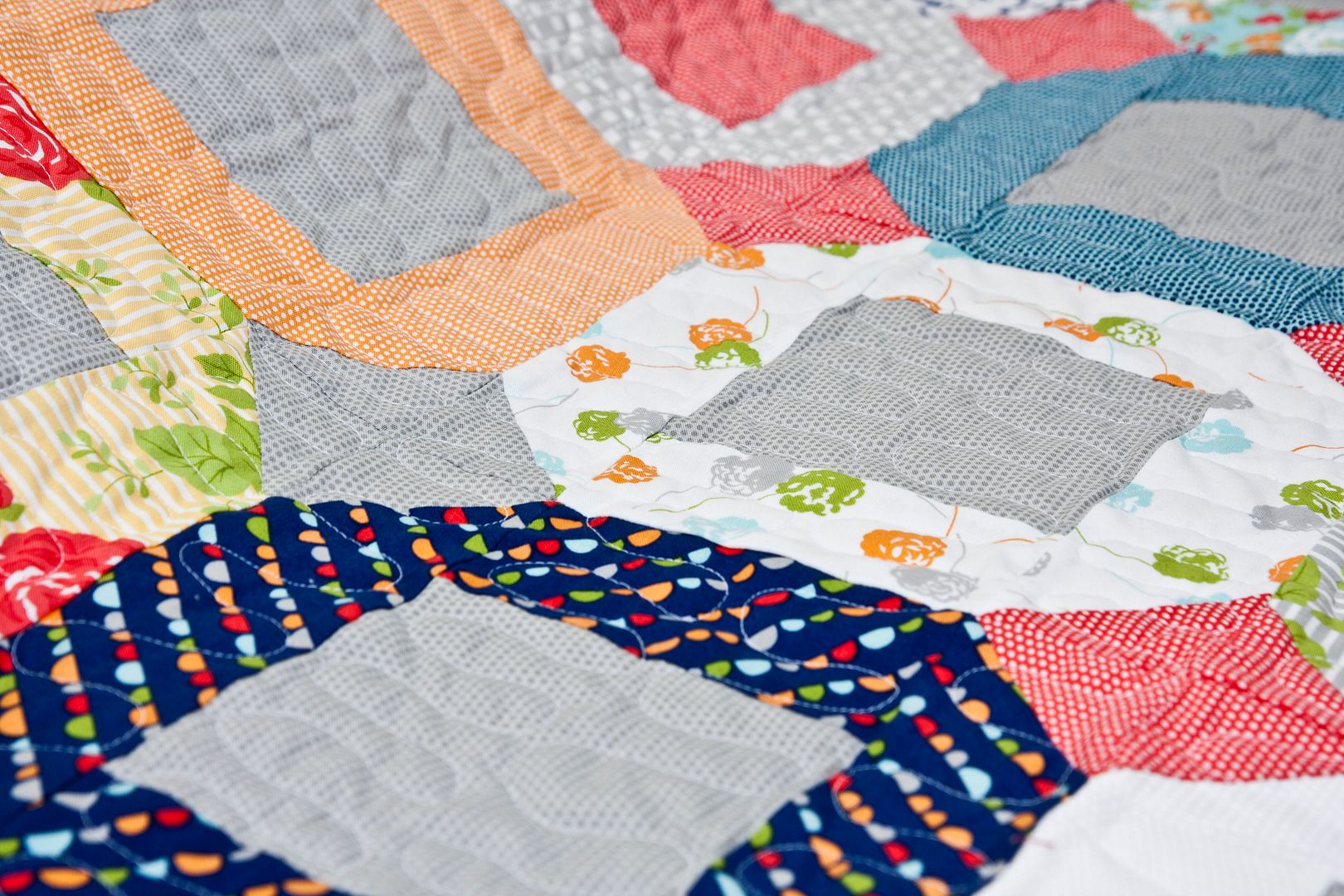 Moda Bake Shop: Vanessa's Jumping Jacks quilt tutorial