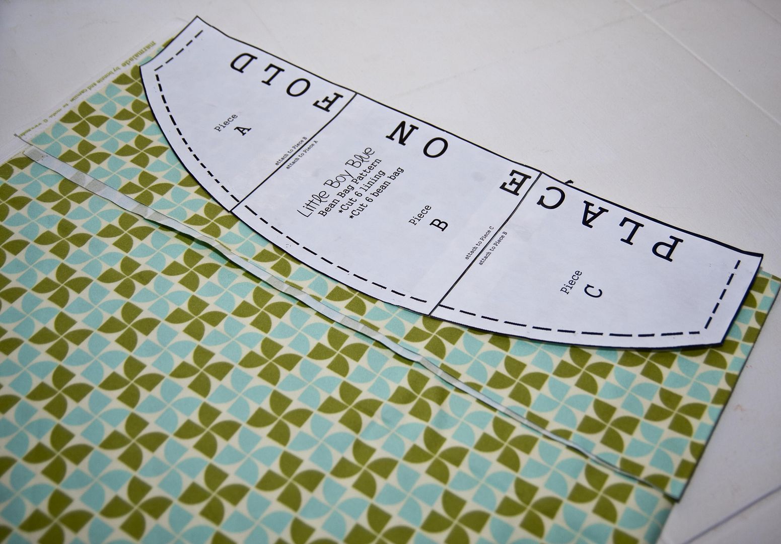 Moda Bake Shop: Toddler Bean Bag Pattern by Vanessa Goertzen