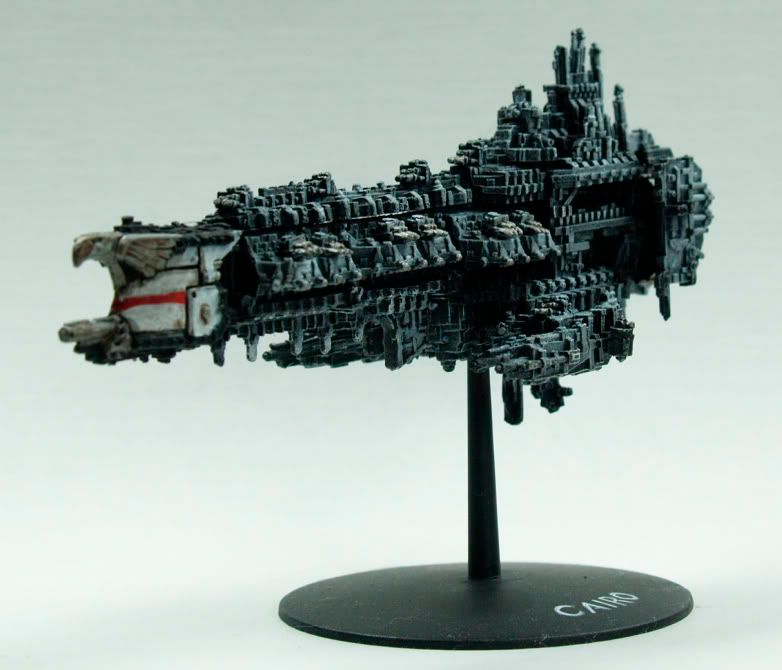 Apocalypse battleship, three-quarters view