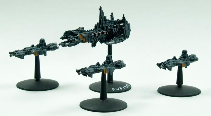 Space marine fleet