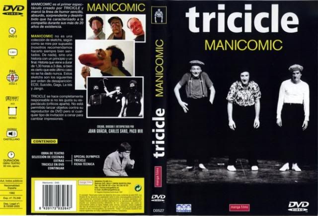 1Tricicle   Manicomicdvd - Tricicle [7 DVD5 + 1 DVD9] [Español] [Teatro-Humor] [ES] [PAL] [VH]