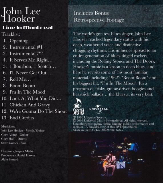 JLH2 - John Lee Hooker - Live In Montreal 1980 (2003) [DVD5] [MG-FSV-FSN.dlc]