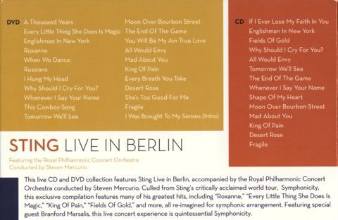 S2 - Sting - Live in Berlin [DVD9+CD] (2010)