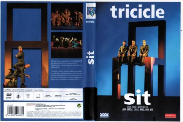 Tricicle Sit dvd - Tricicle [7 DVD5 + 1 DVD9] [Español] [Teatro-Humor] [ES] [PAL] [VH]