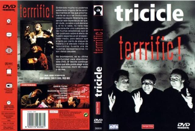 Tricicle Terrrific dvd - Tricicle [7 DVD5 + 1 DVD9] [Español] [Teatro-Humor] [ES] [PAL] [VH]