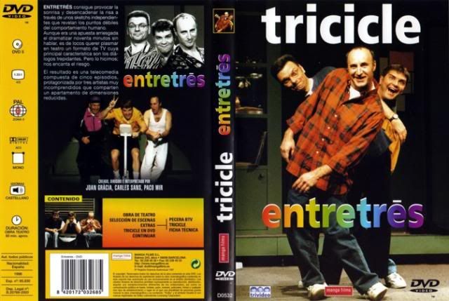 TricicleEntretresDVD - Tricicle [7 DVD5 + 1 DVD9] [Español] [Teatro-Humor] [ES] [PAL] [VH]