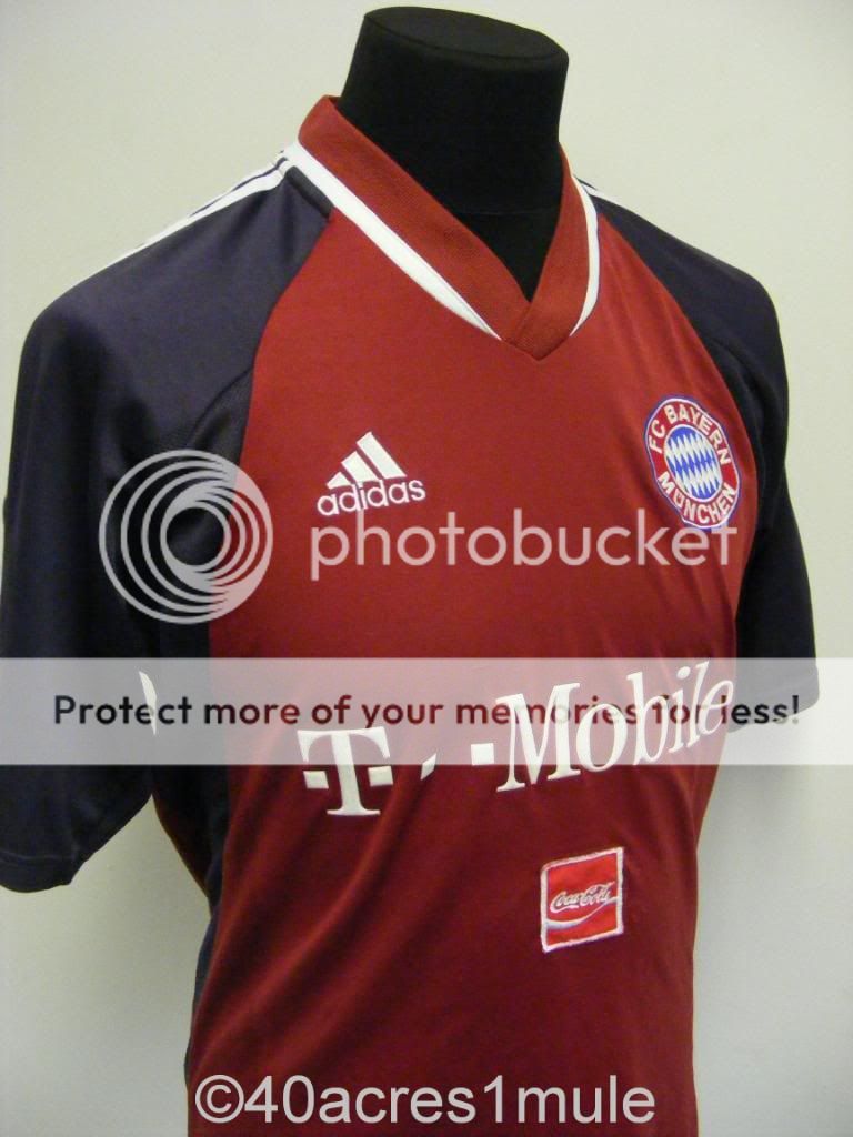 BAYERN MUNICH 2001 HOME FOOTBALL SOCCER SHIRT JERSEY TRIKOT SMALL 