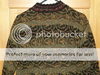   Womens Sweater / Jacket Atlandia 2002 Nordic Zipper Cardigan Medium