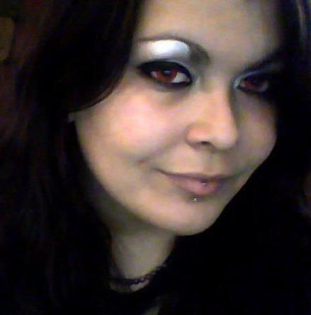 These Are My Epic Red Heart Shaped Pupil Contacts :D Loves Them Photo ...