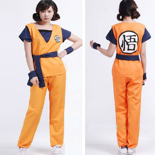 DRAGON BALL SON GOKU Training Uniform Suit Cosplay Costume(XXS-XXL) | eBay