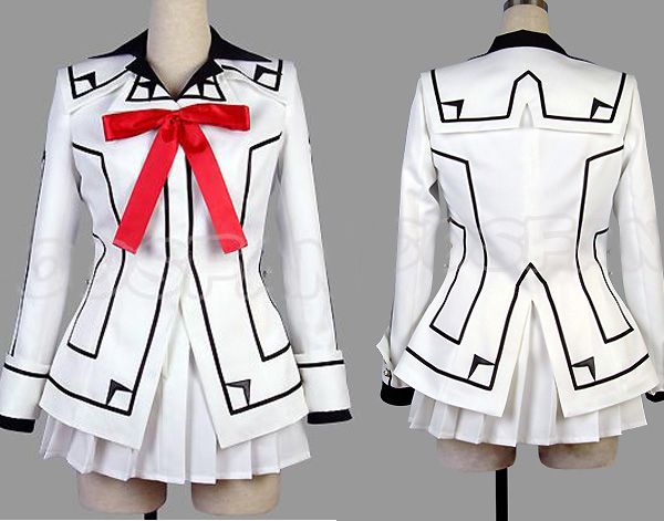 VAMPIRE KNIGHT Yuki Night Class White Uniform Cosplay Costume Free ...