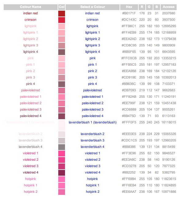 SUB-COLORS by Colorimetry on DeviantArt