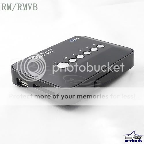 HD Media Player Center Box RM/RMVB  