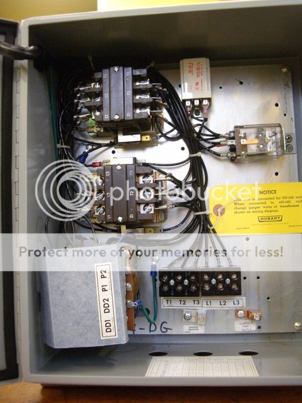 Hobart electrical panel