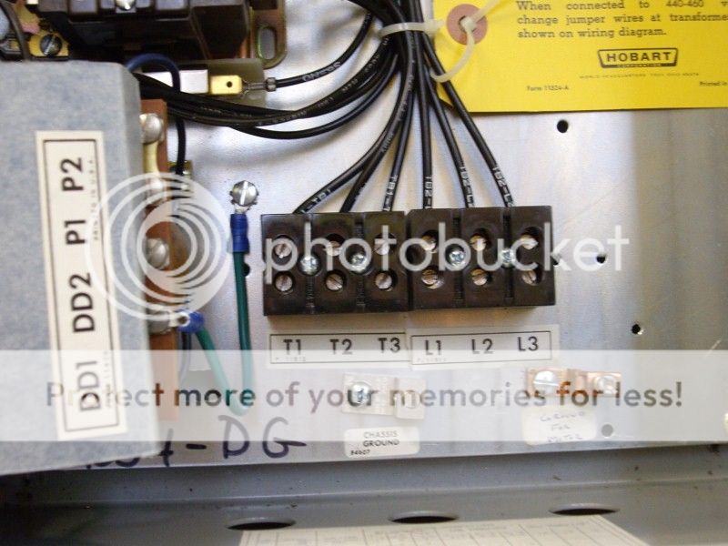 Hobart electrical panel