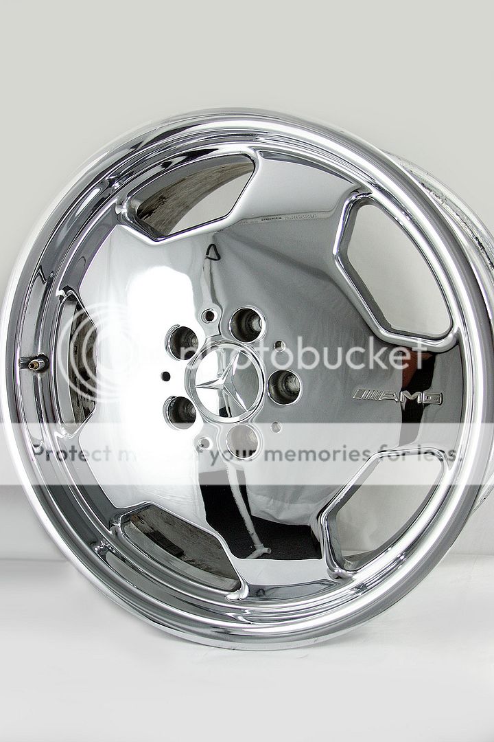 OEM Chrome 1991 1998 18x8.5 Mercedes W140 S Class Wheel   1404010102 