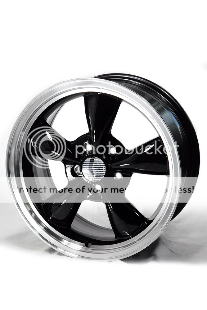 17" Black Ford Mustang Bullitt Style Wheel 17x8 5x4 5 30