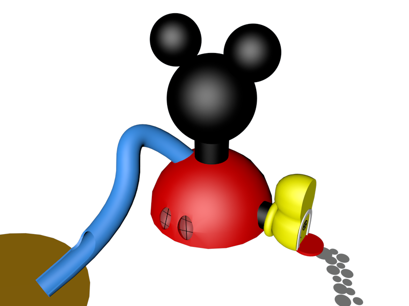 Mickey Mouse Clubhouse C4D (Work in progress) - The Tech Game