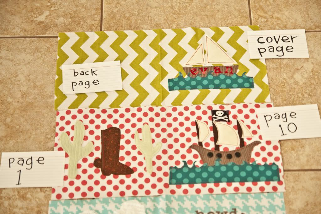 Baby Boy DIY Texture Book featured by top US quilter, Lella Boutique